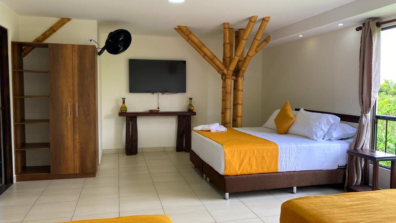 La Victoria Hotel Campestre Quimbaya Eksteriør bilde