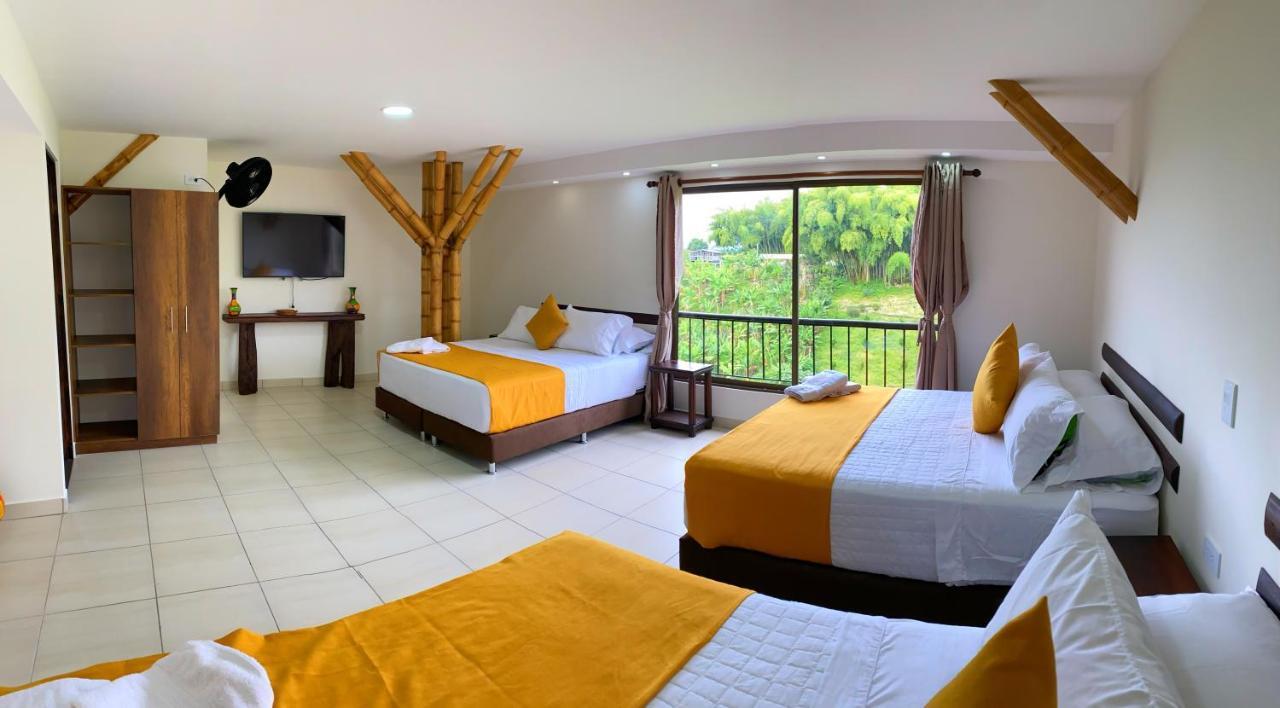 La Victoria Hotel Campestre Quimbaya Eksteriør bilde