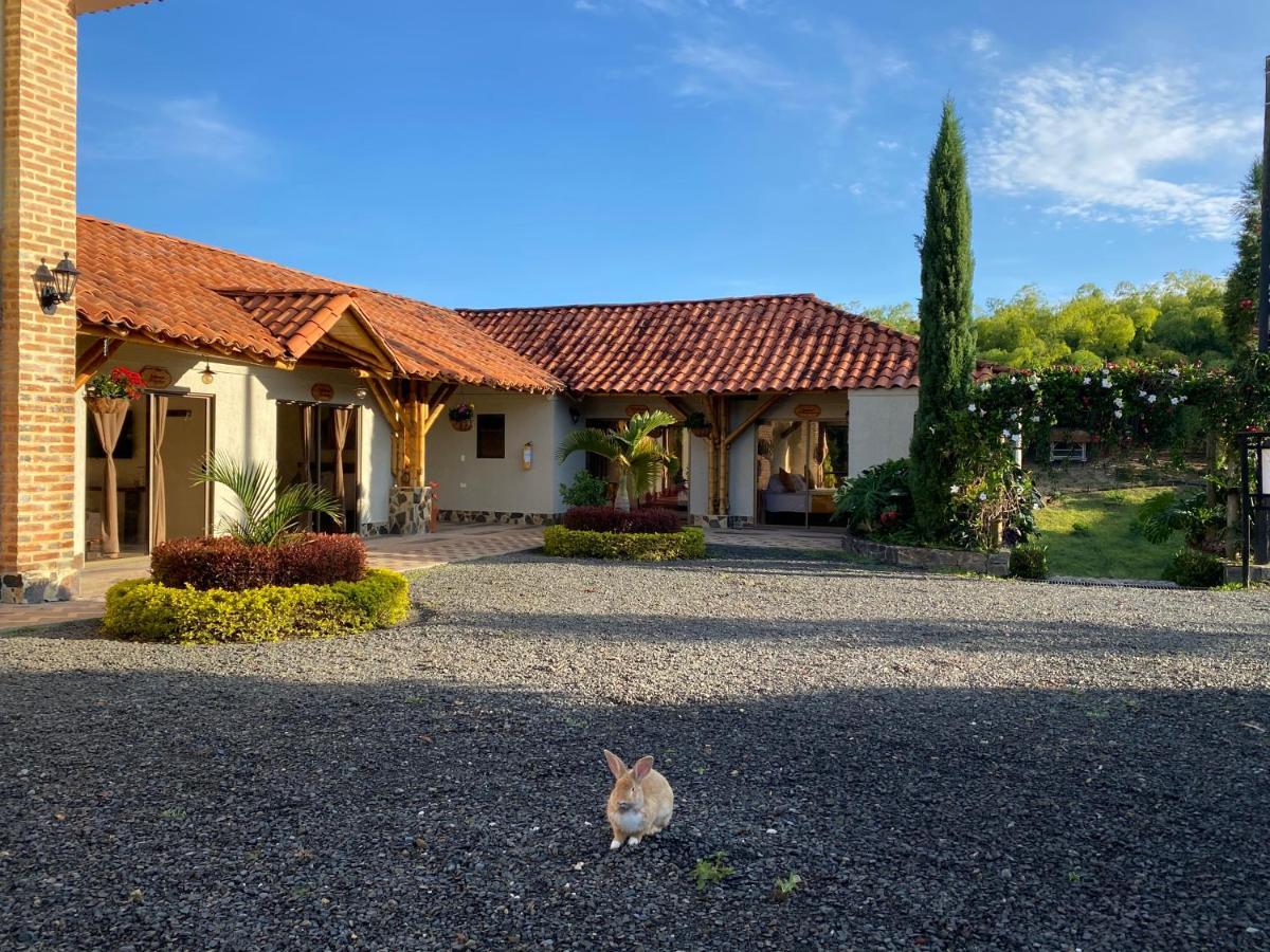 La Victoria Hotel Campestre Quimbaya Eksteriør bilde