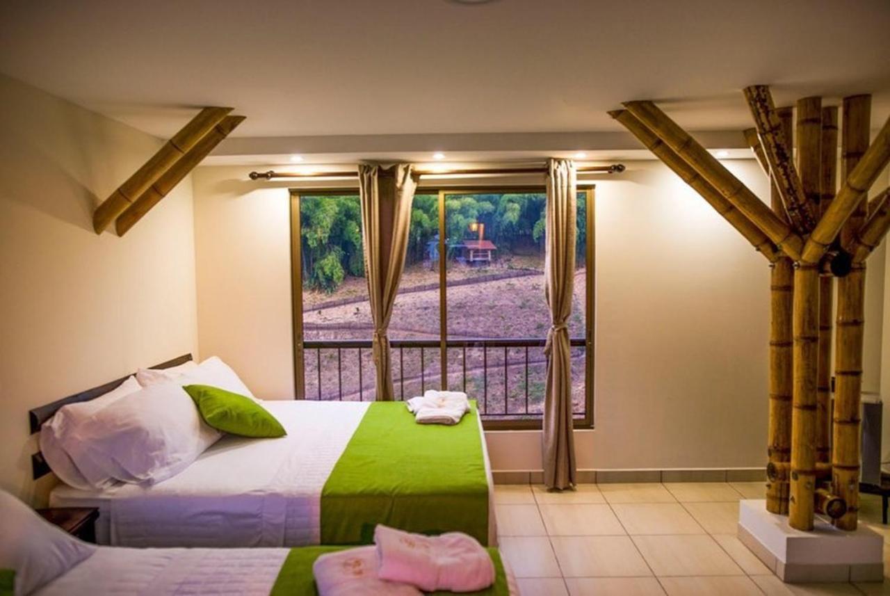 La Victoria Hotel Campestre Quimbaya Eksteriør bilde
