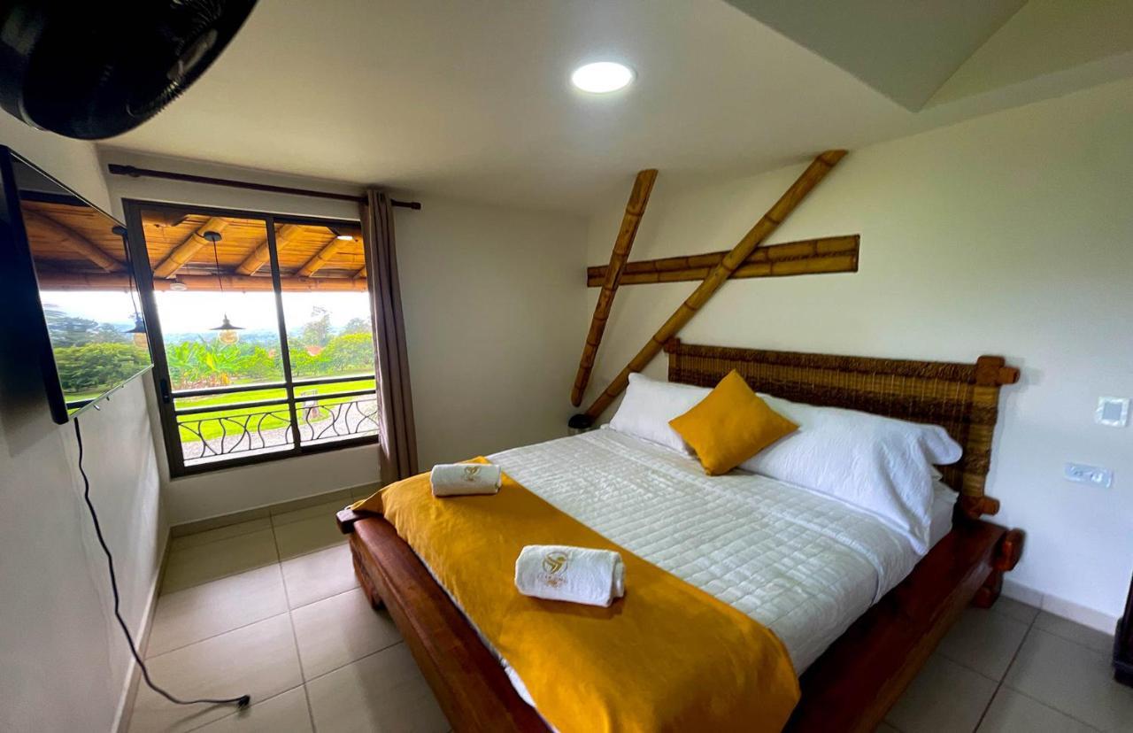 La Victoria Hotel Campestre Quimbaya Eksteriør bilde