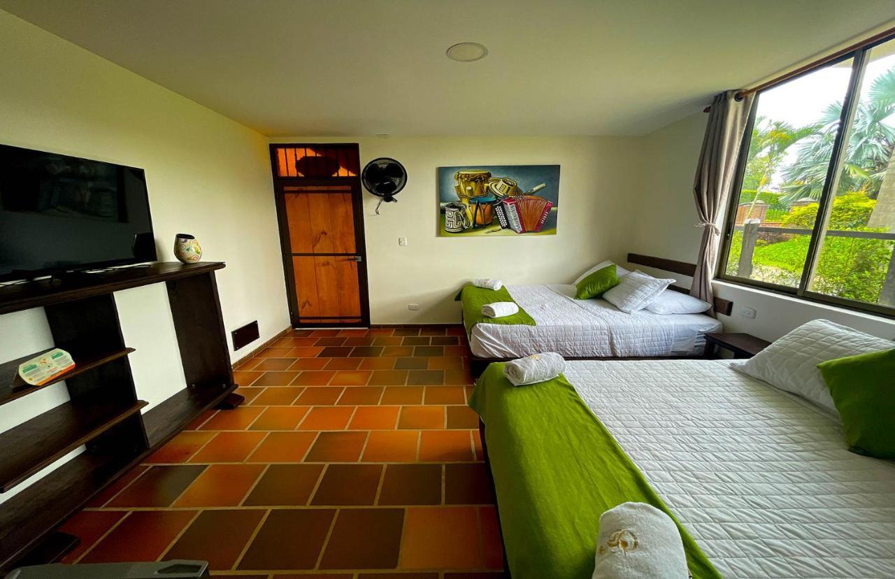 La Victoria Hotel Campestre Quimbaya Eksteriør bilde