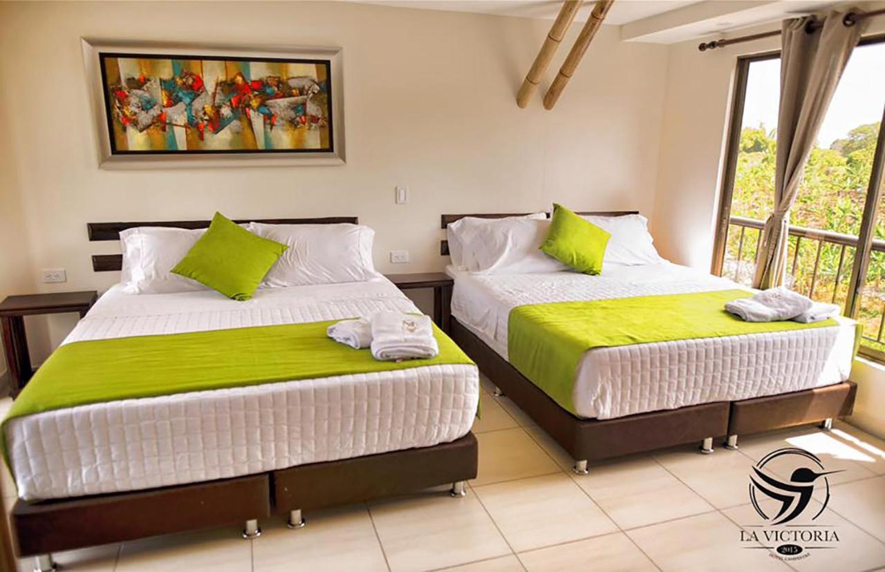 La Victoria Hotel Campestre Quimbaya Eksteriør bilde