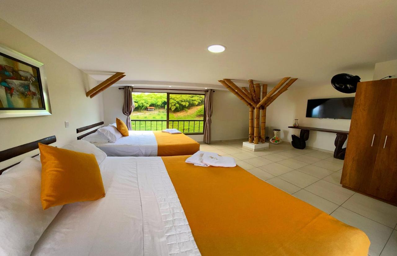 La Victoria Hotel Campestre Quimbaya Eksteriør bilde