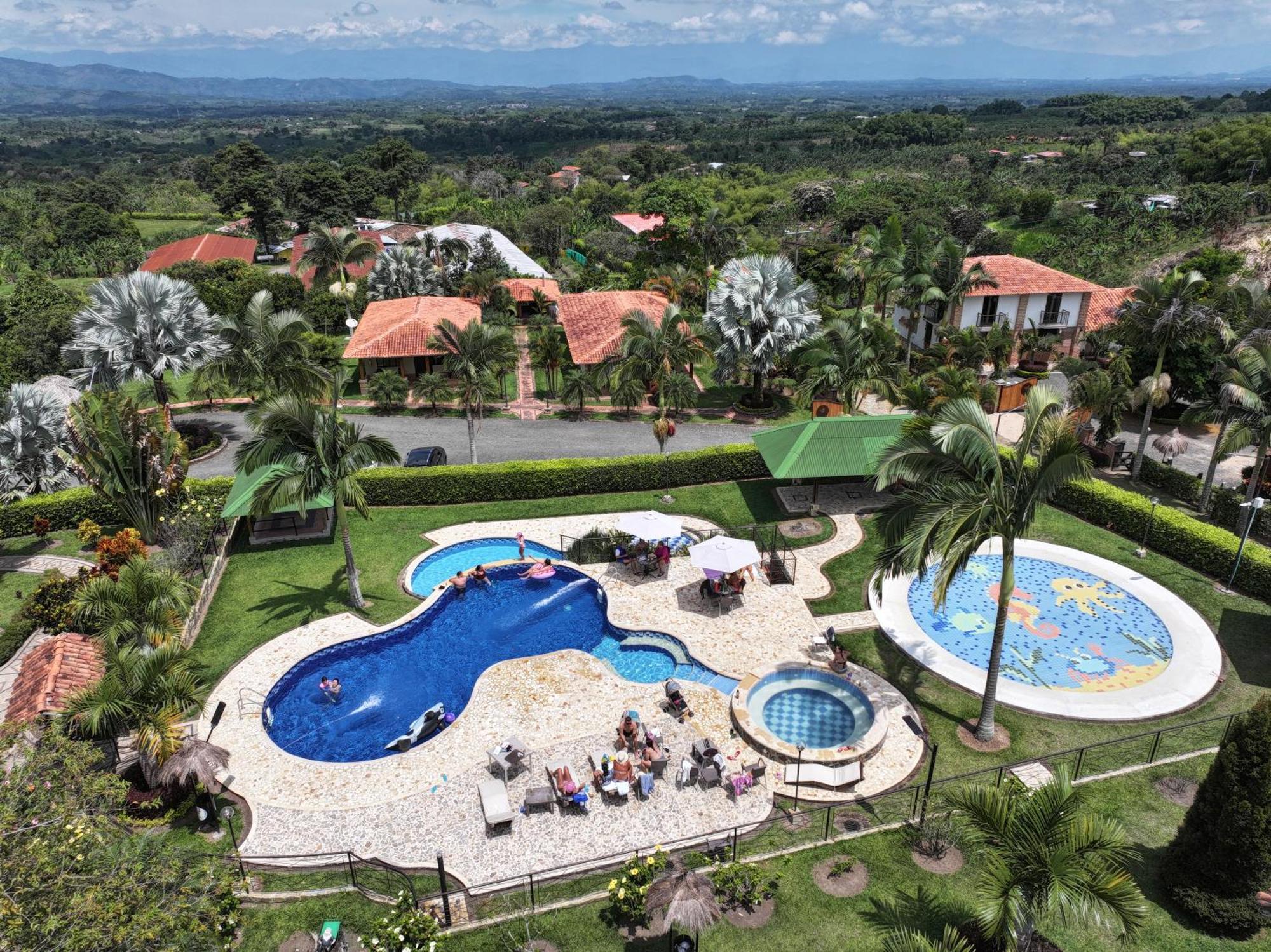 La Victoria Hotel Campestre Quimbaya Eksteriør bilde