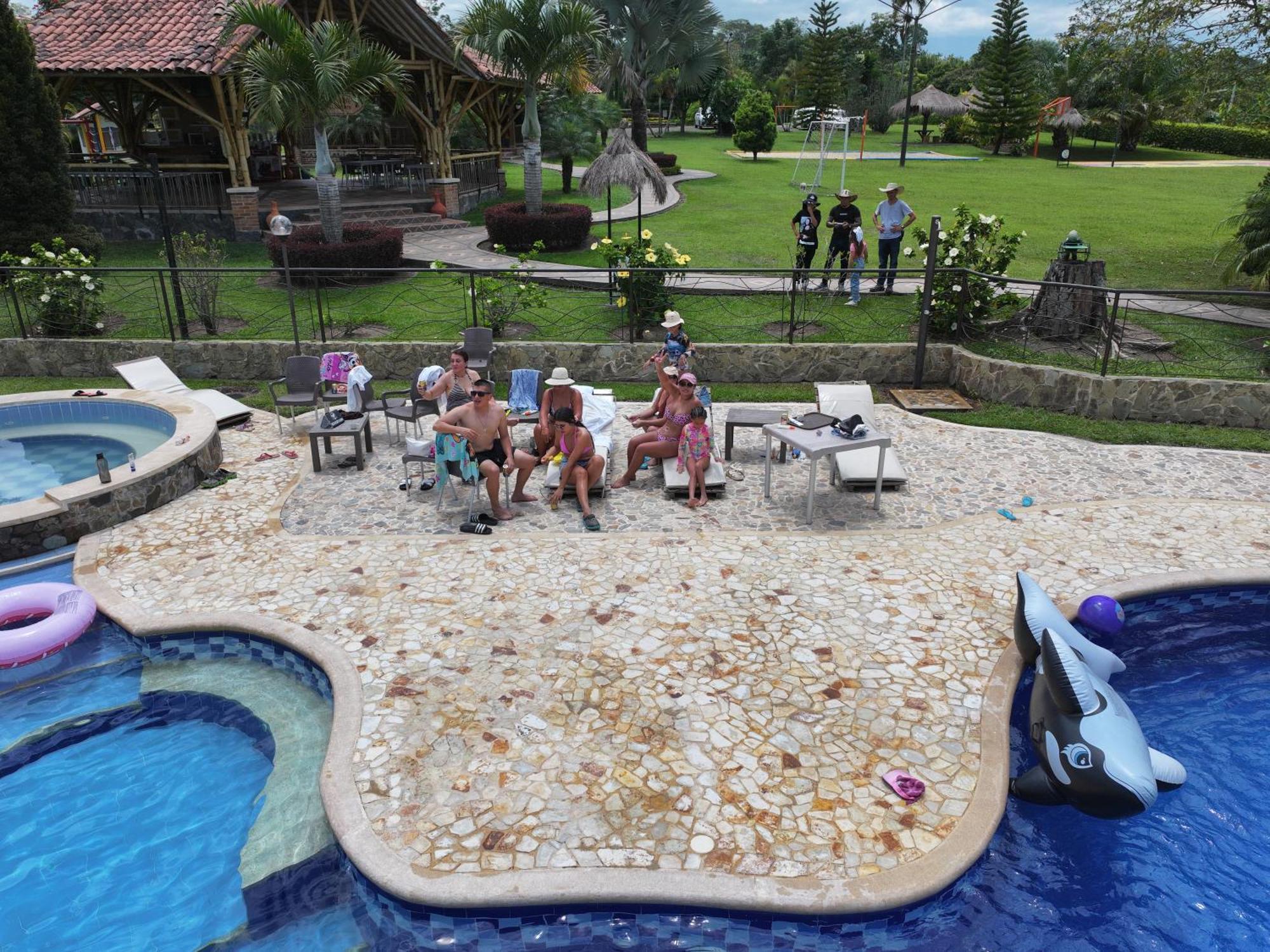 La Victoria Hotel Campestre Quimbaya Eksteriør bilde