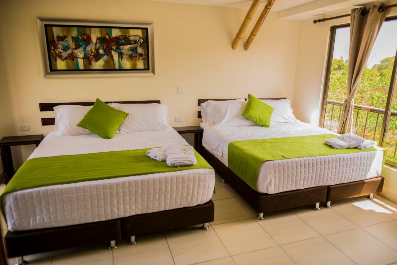 La Victoria Hotel Campestre Quimbaya Eksteriør bilde